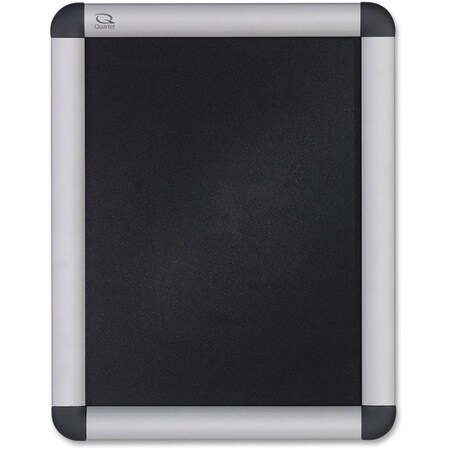 Quartet Clip Frame Sign, Plastic Cvr, Wall/Tabletop, 8-1/2"x11", SR Frm QRTCF8511